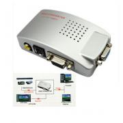 Конвертор VGA to TV, вход VGA, изходи RCA (чинч) и S-VIDEO