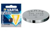 Батерия CR1216 VARTA - цена за 1бр. батерия