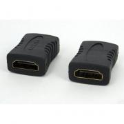 Конектор преход VC-007G, HDMI женски към HDMI женски, чере