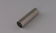 Конектор F-207, преход канон(CANON,XLR) мъжки към канон(CANON,XLR) мъжки, метален