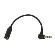 Аудио кабел преход Stereo Jack 3.5mm женски -2.5mm мъжки,